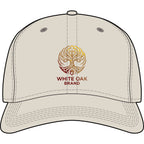 White Oak Icon Cap — Embroidered Tree Logo Baseball Hat