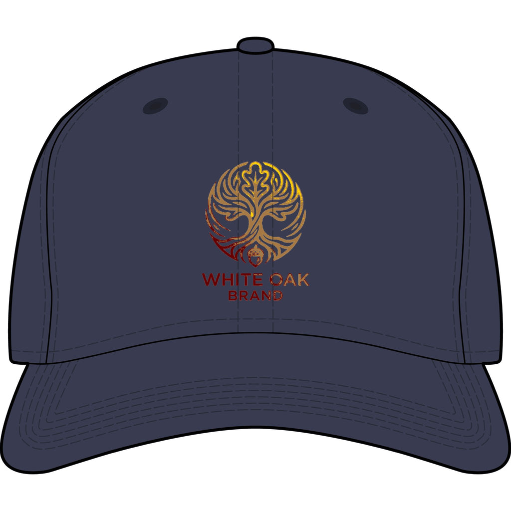 White Oak Icon Cap — Embroidered Tree Logo Baseball Hat