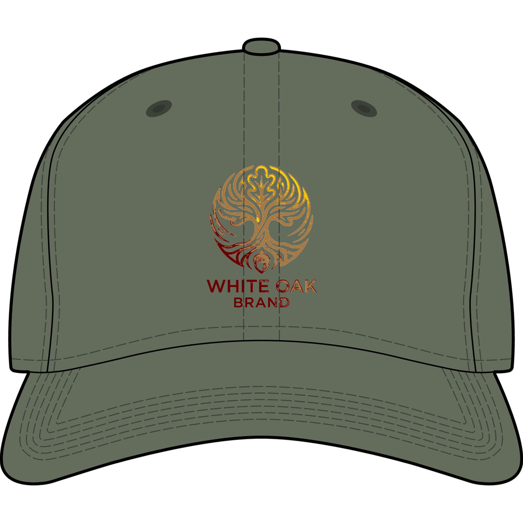 White Oak Icon Cap — Embroidered Tree Logo Baseball Hat