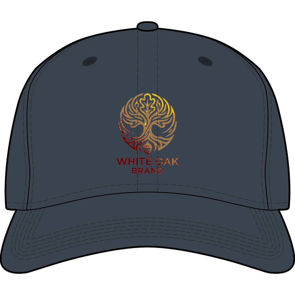 White Oak Icon Cap — Embroidered Tree Logo Baseball Hat