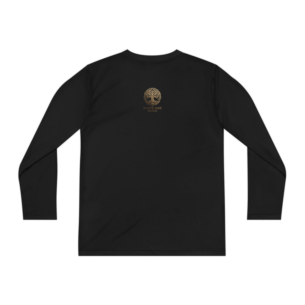 White Oak Logo Youth Long Sleeve Tee