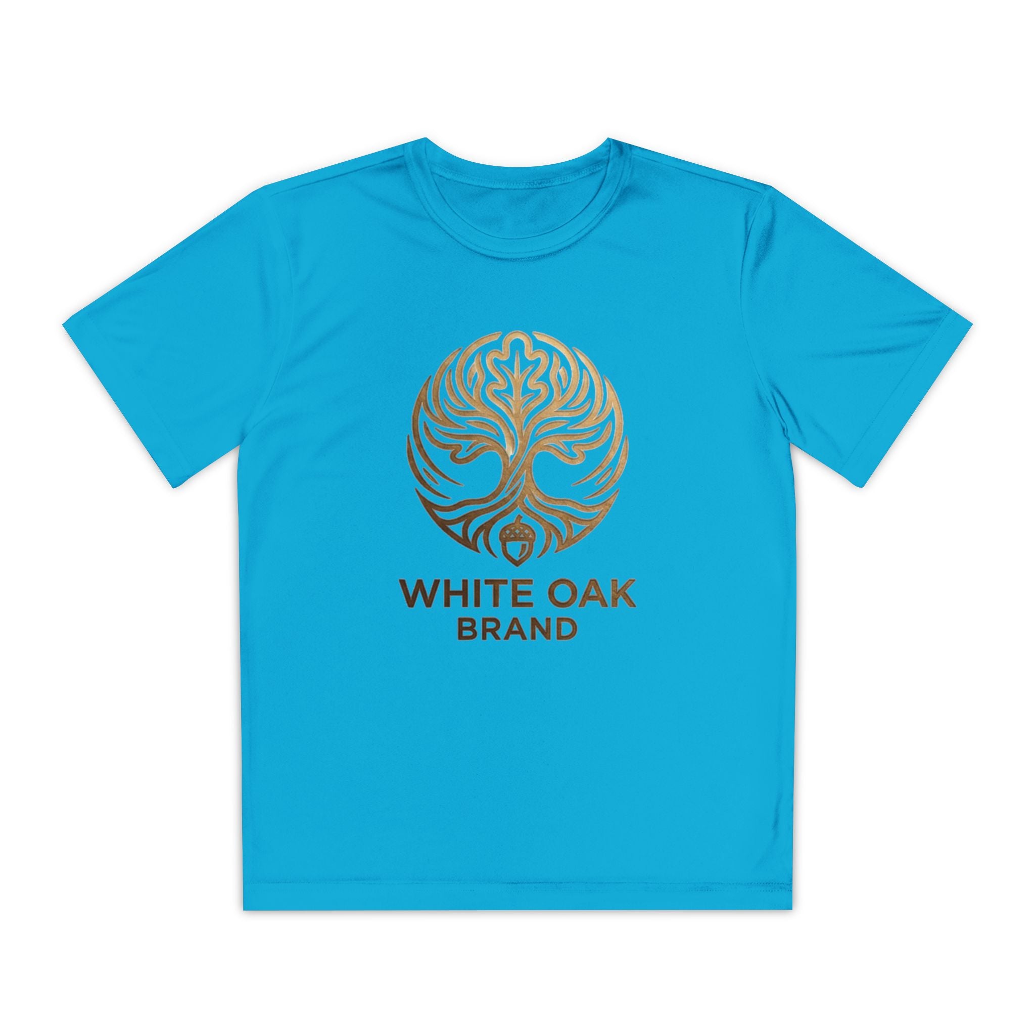White Oak Brand Youth Tee — Tree Logo Athletic Shirt