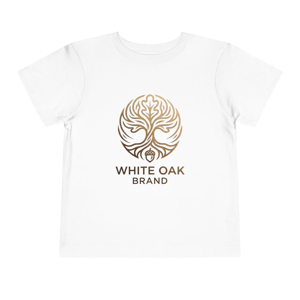 Toddler Tee — White Oak Brand Logo Kids' Short Sleeve Shirt