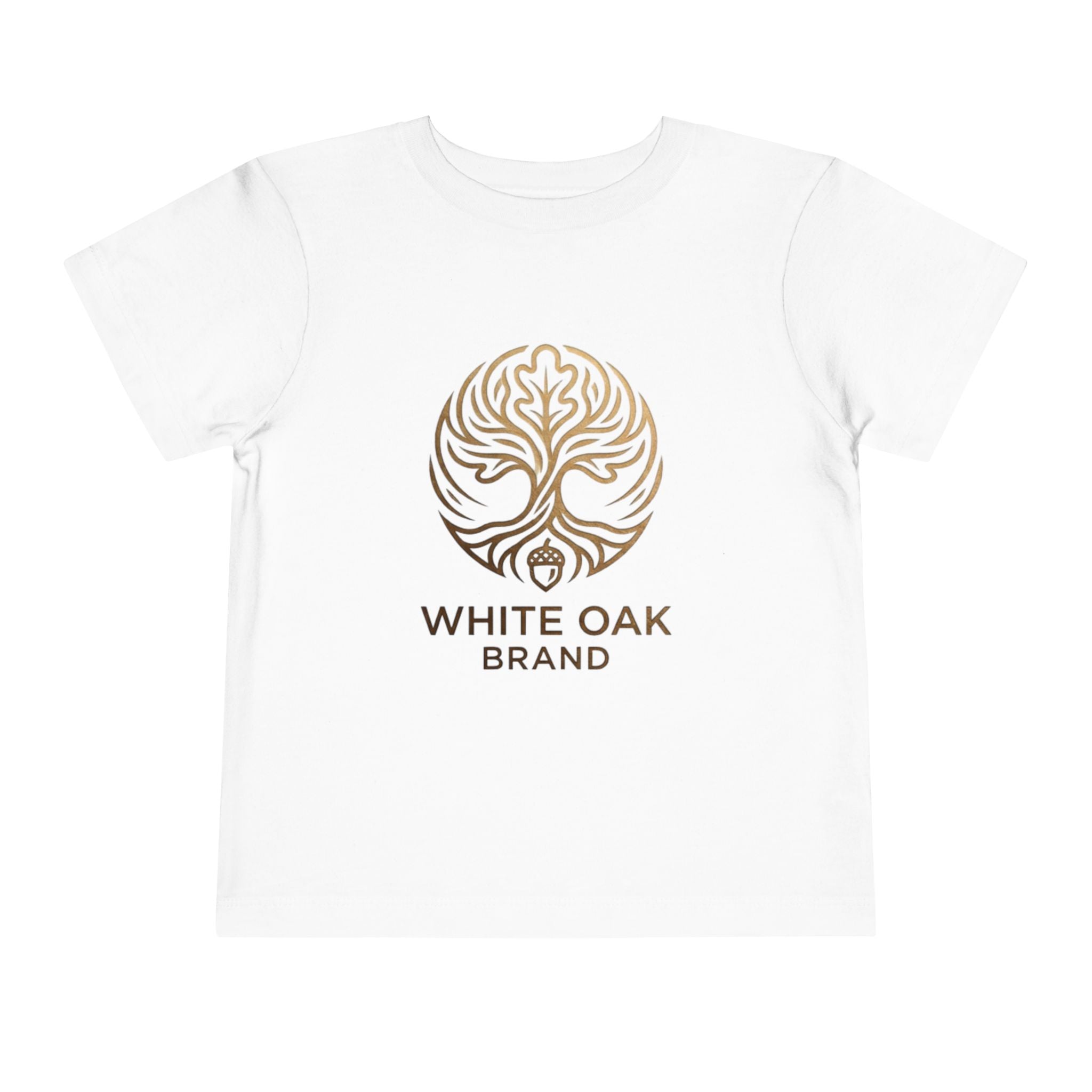 Toddler Tee — White Oak Brand Logo Kids' Short Sleeve Shirt