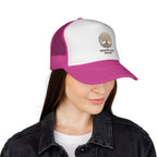 White Oak Brand Trucker Cap — Vintage Tree Logo Mesh Hat