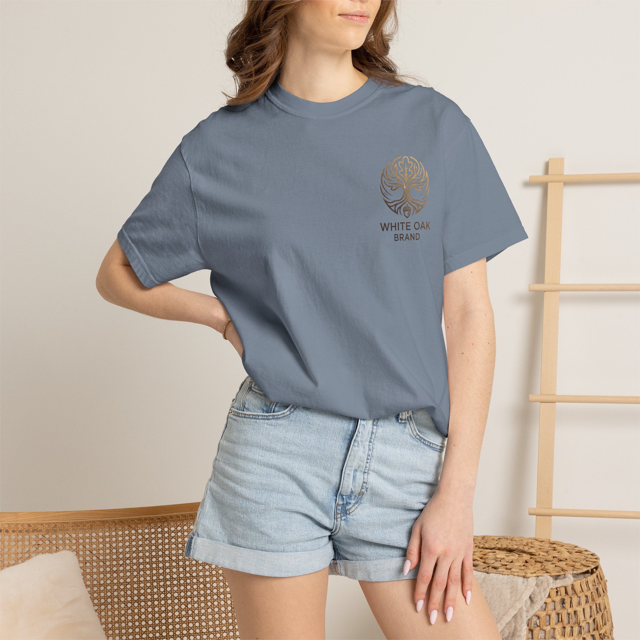 White Oak Brand Patriotic Eagle T-Shirt — "Celebrating Freedom" 250 Years of America Tee