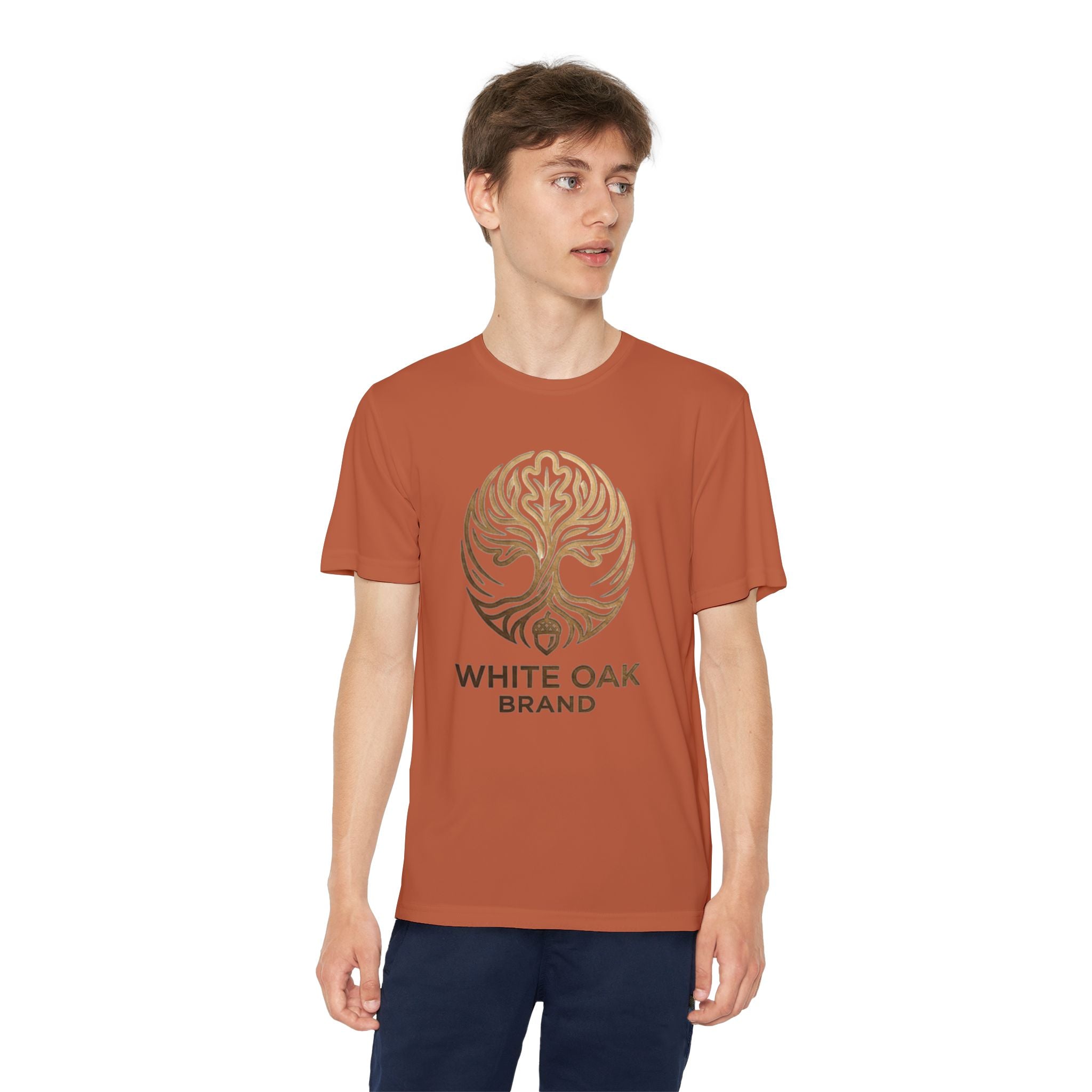 White Oak Brand Youth Tee — Tree Logo Athletic Shirt