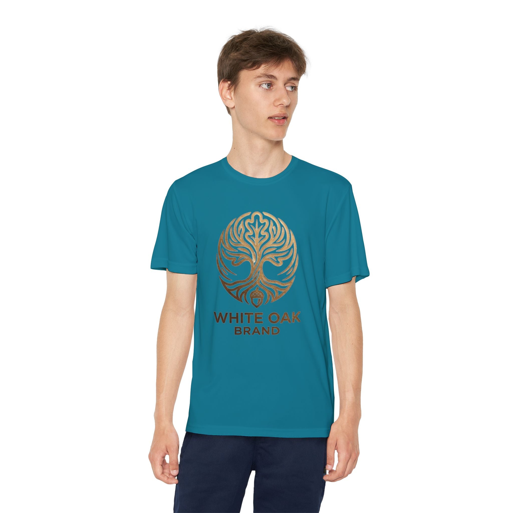 White Oak Brand Youth Tee — Tree Logo Athletic Shirt