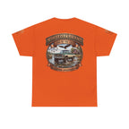 Vintage Truck Graphic Tee – WhiteOakBrand “Land of the Free” Cotton T-Shirt