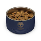White Oak Brand Stainless Pet Bowl — 18oz Ceramic-Look Metal Dog & Cat Dish