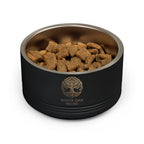 White Oak Brand Stainless Pet Bowl — 18oz Ceramic-Look Metal Dog & Cat Dish