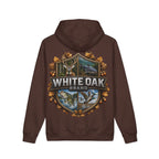 White Oak Brand Hoodie — Outdoor Hunting & Fishing Graphic Pullover