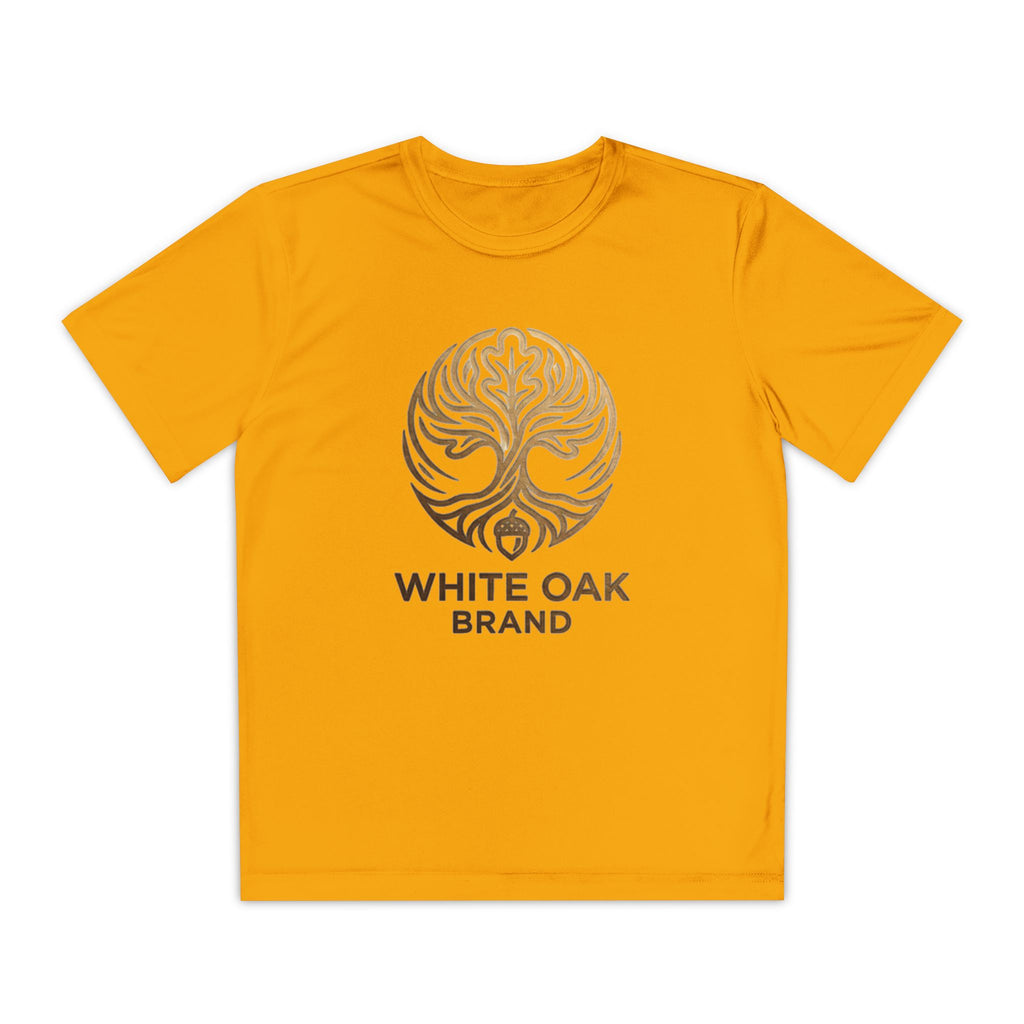 White Oak Brand Youth Tee — Tree Logo Athletic Shirt