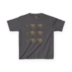 Kids White Oak Tree Tee – Vintage Botanical Tree Graphic Shirt