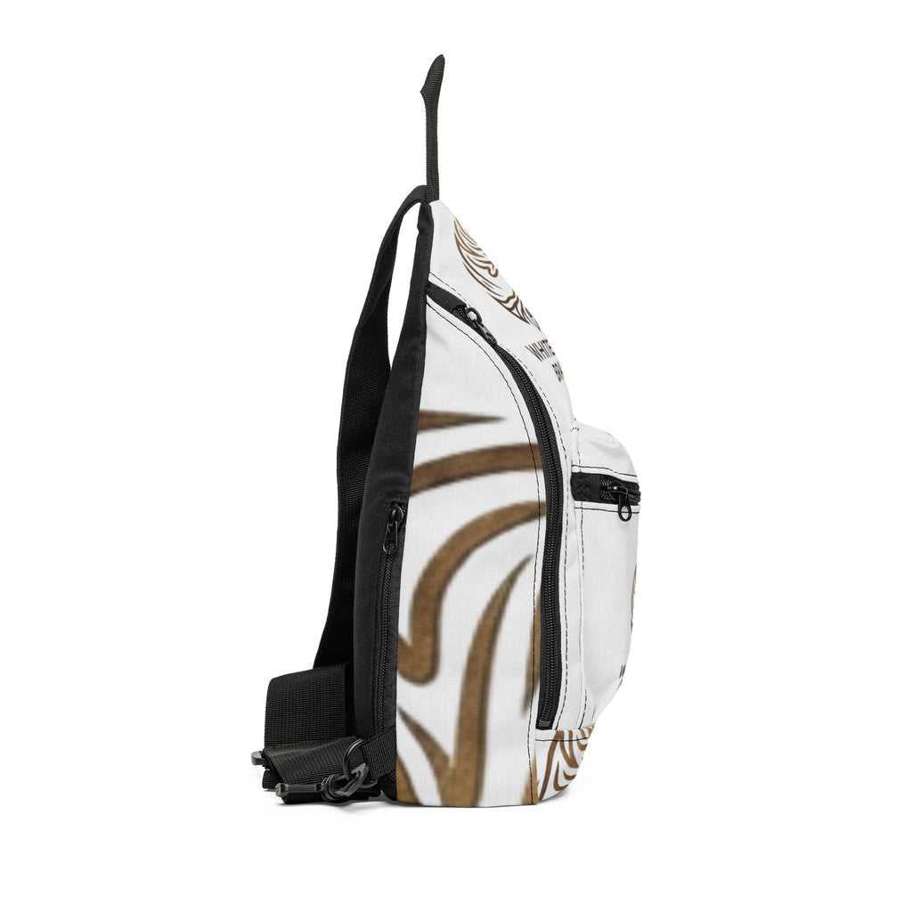 White Oak Brand Sling Bag — Minimal Tree Logo Crossbody for Everyday Carry