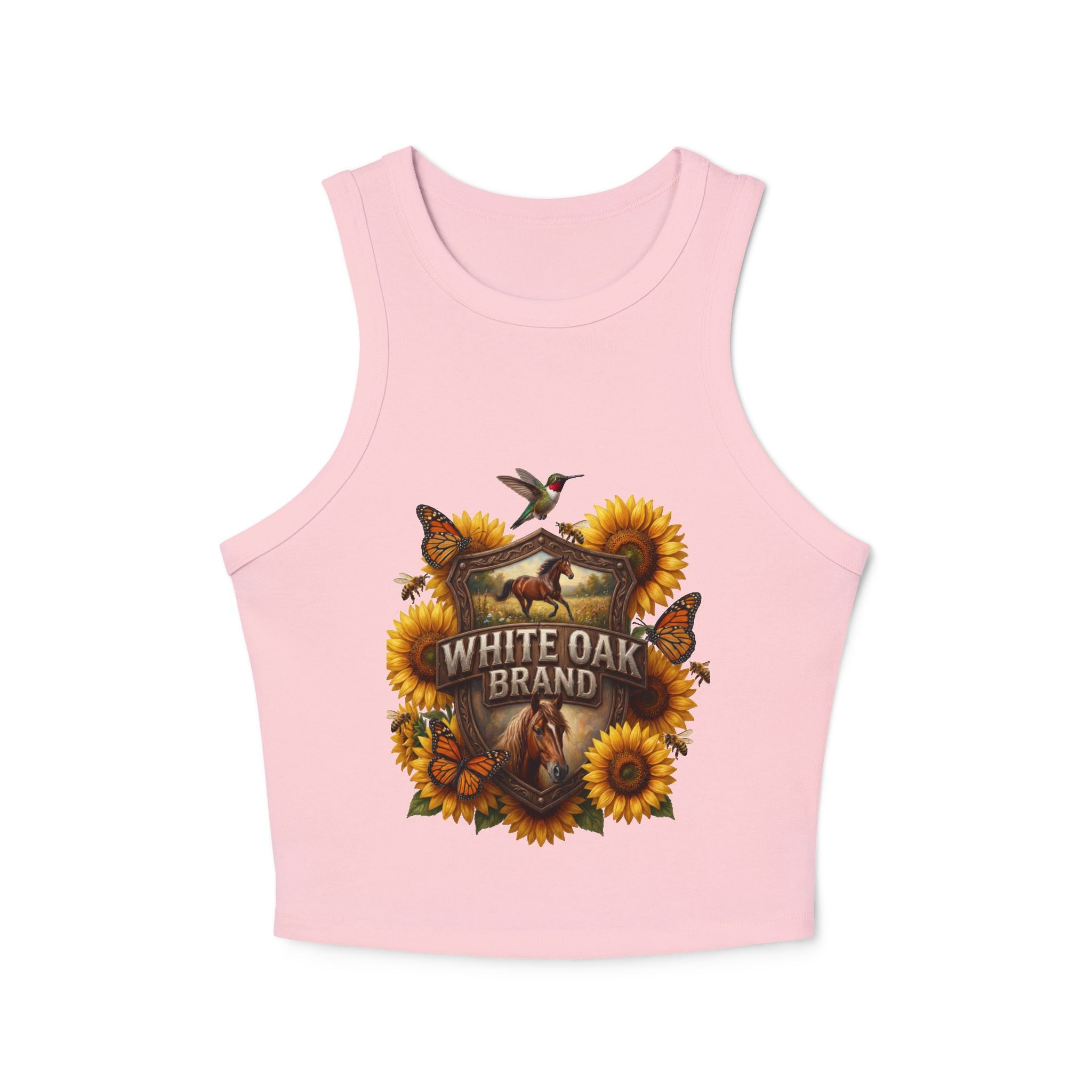 White Oak Brand Sunflower Graphic Tank