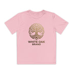 White Oak Brand Youth Tee — Tree Logo Athletic Shirt