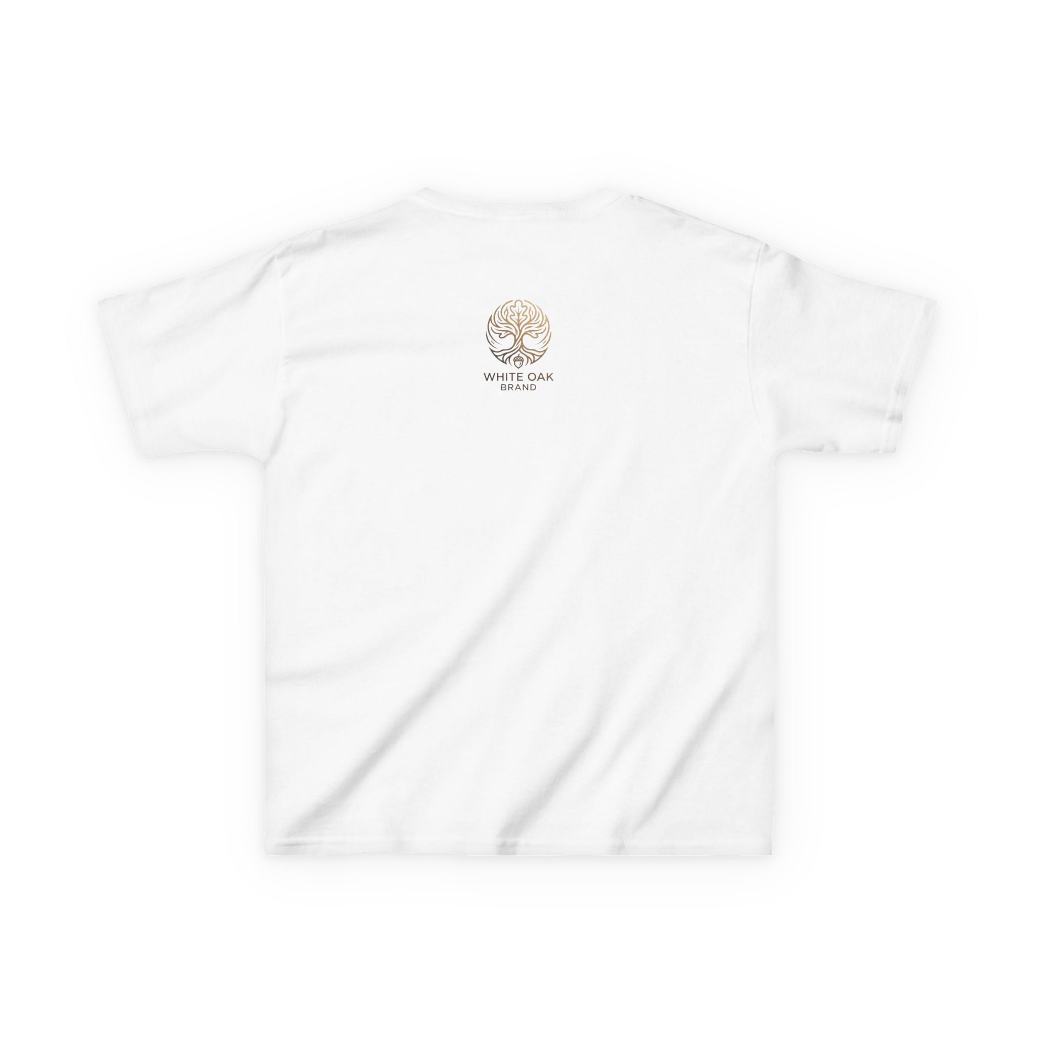 Kids White Oak Tree Tee – Vintage Botanical Tree Graphic Shirt