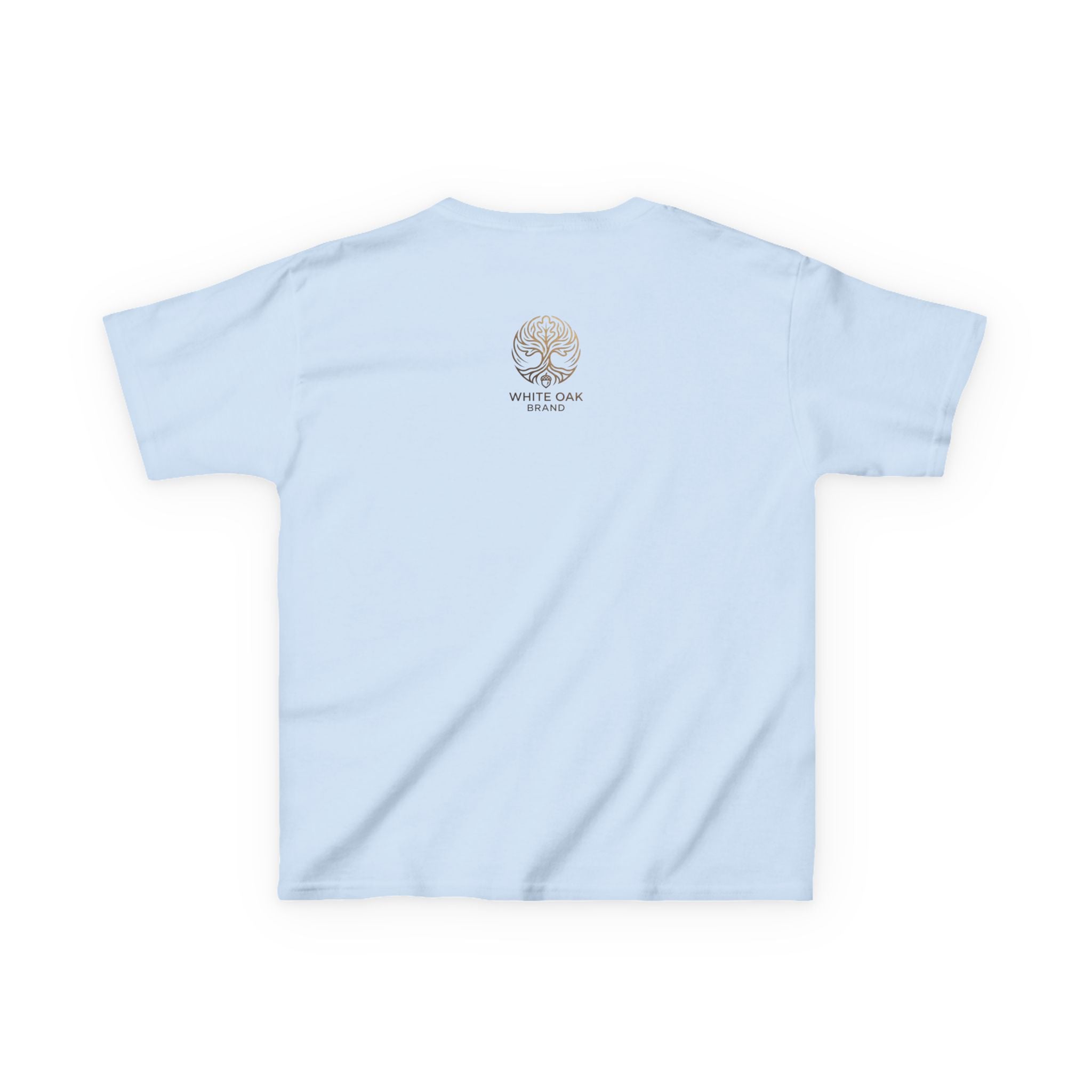 Kids White Oak Tree Tee – Vintage Botanical Tree Graphic Shirt
