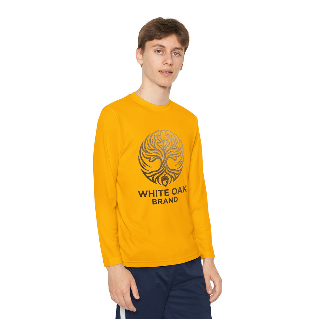 White Oak Logo Youth Long Sleeve Tee