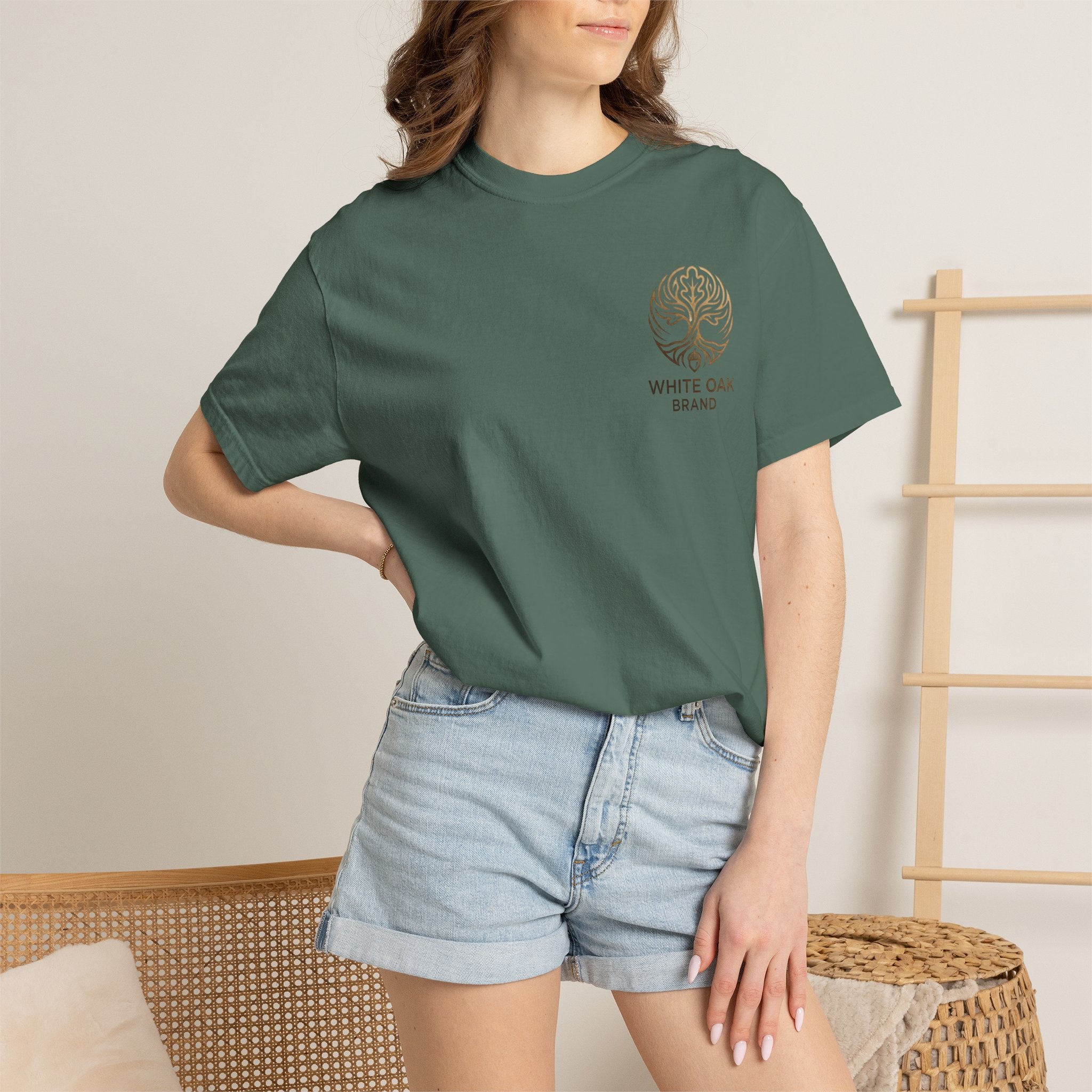 White Oak Brand Patriotic Eagle T-Shirt — "Celebrating Freedom" 250 Years of America Tee