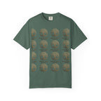 White Oak Brand Repeat Logo T-Shirt — Vintage Tree Skull Graphic Tee
