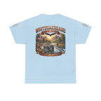 White Oak Brand 'Land of the Free' Graphic Tee — Patriotic Outdoorsman T-Shirt