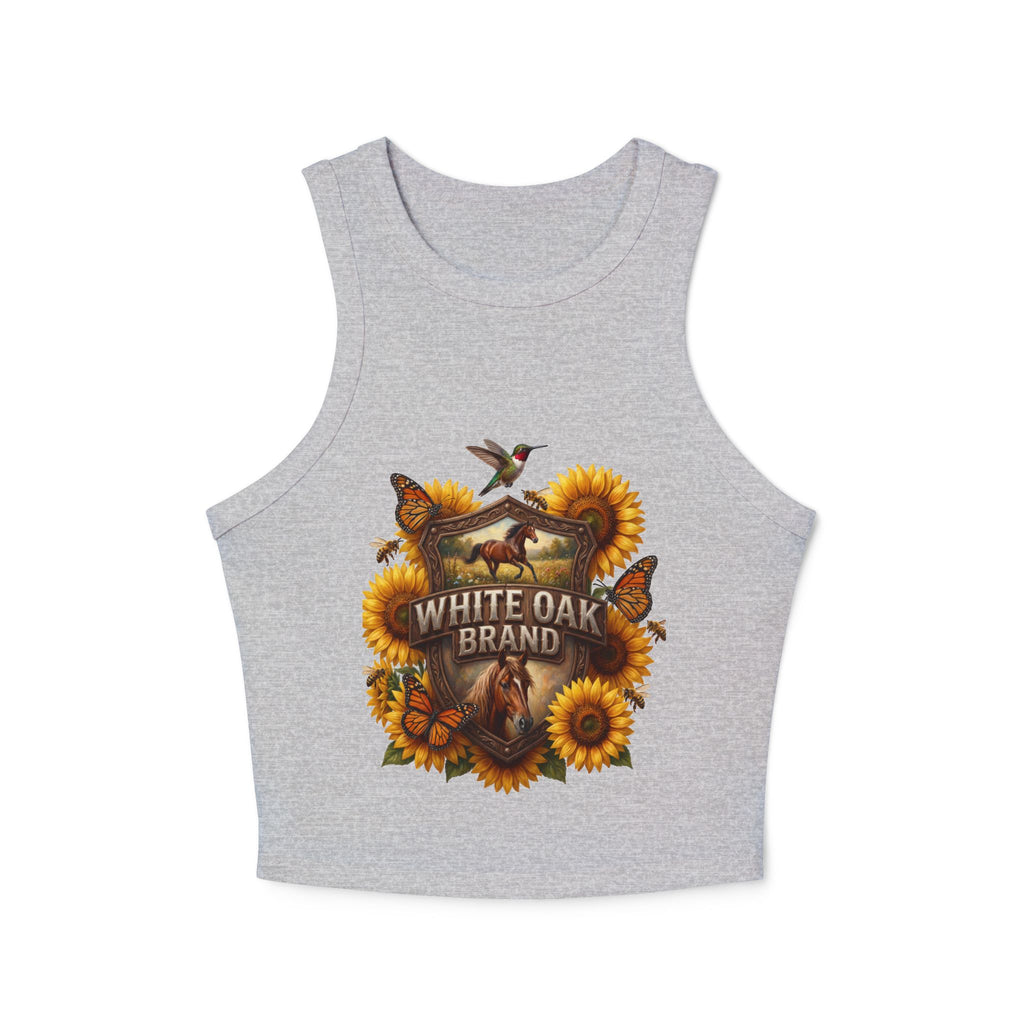White Oak Brand Sunflower Graphic Tank