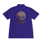 White Oak Brand Men's Polo — Embroidered Tree Logo Performance Shirt