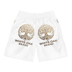 White Oak Brand Men's Logo Jogger Shorts — Athletic Tree Emblem