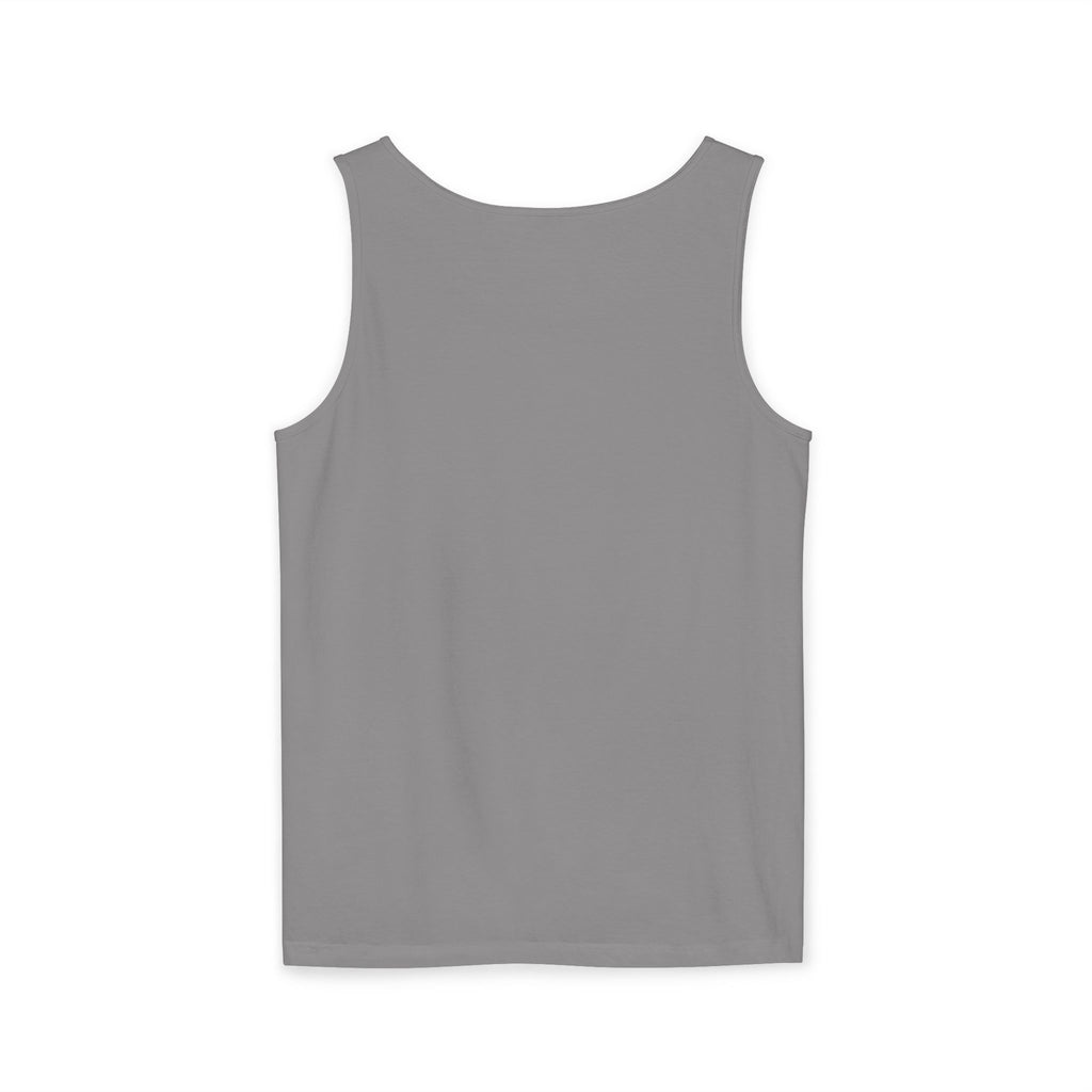 White Oak Brand Logo Tank Top — Minimal Tree Emblem Summer Tank