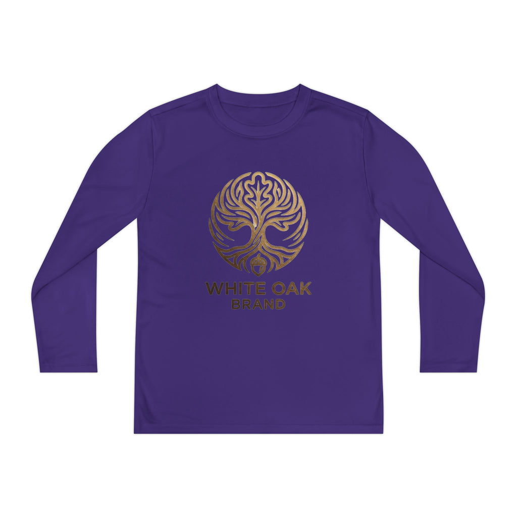 White Oak Logo Youth Long Sleeve Tee