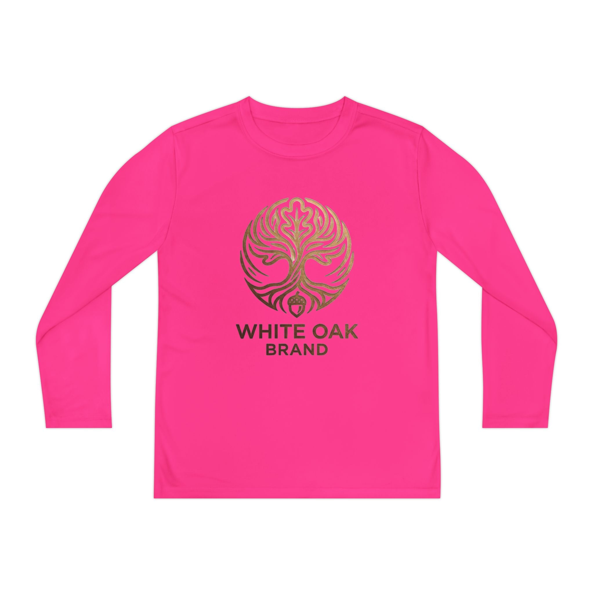 White Oak Logo Youth Long Sleeve Tee