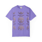White Oak Brand Logo T-Shirt — Repeated Tree Emblem Tee