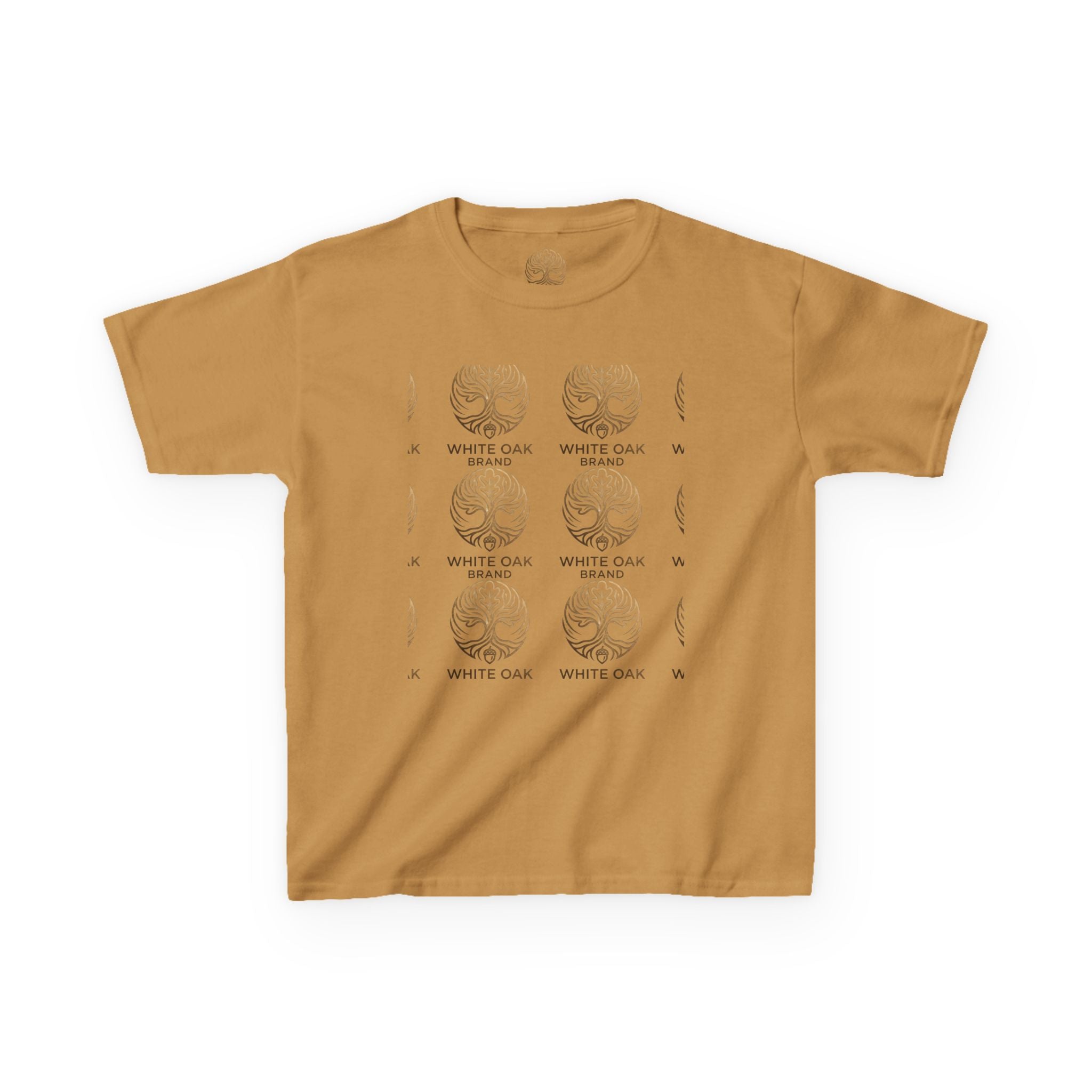 Kids White Oak Tree Tee – Vintage Botanical Tree Graphic Shirt