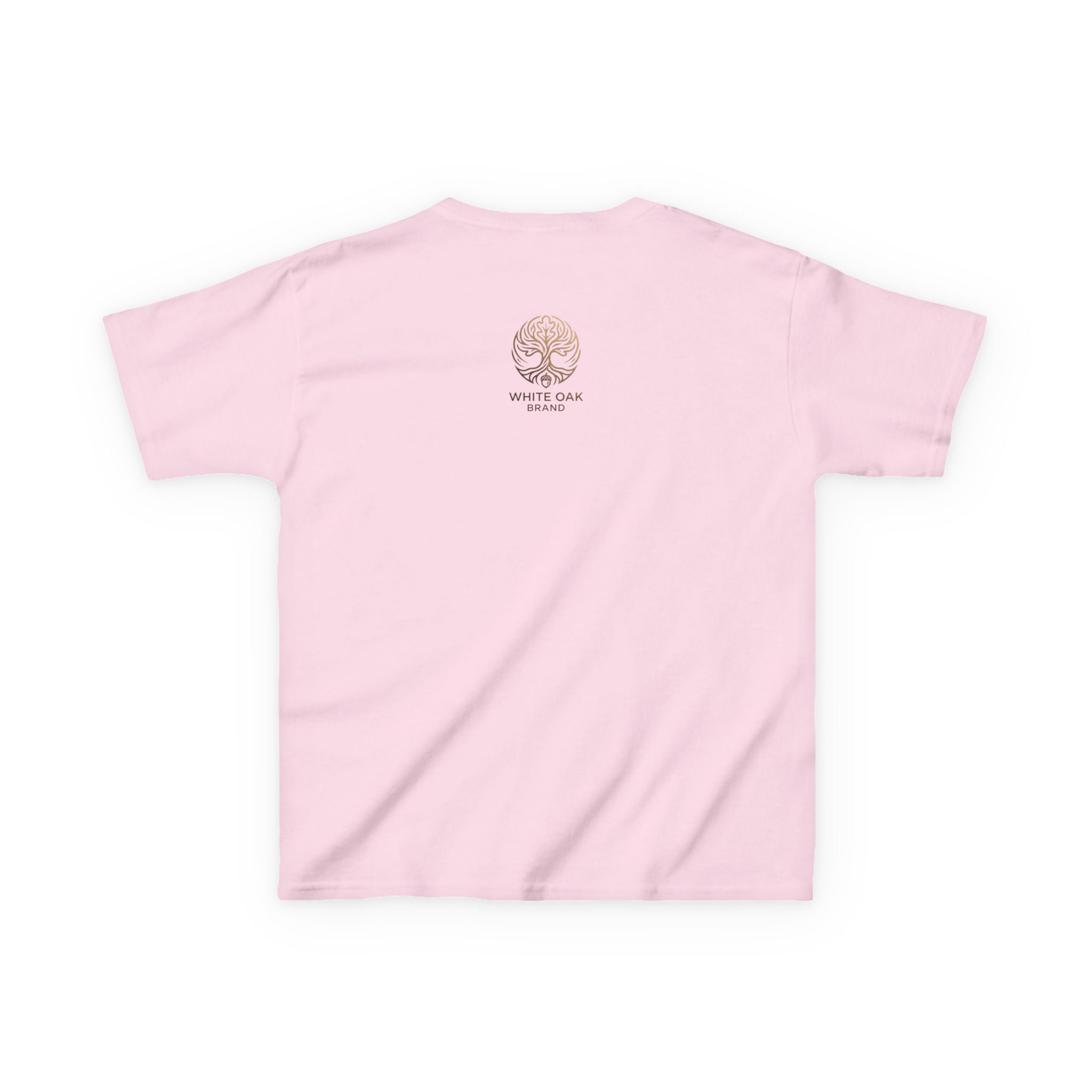 Kids White Oak Tree Tee – Vintage Botanical Tree Graphic Shirt