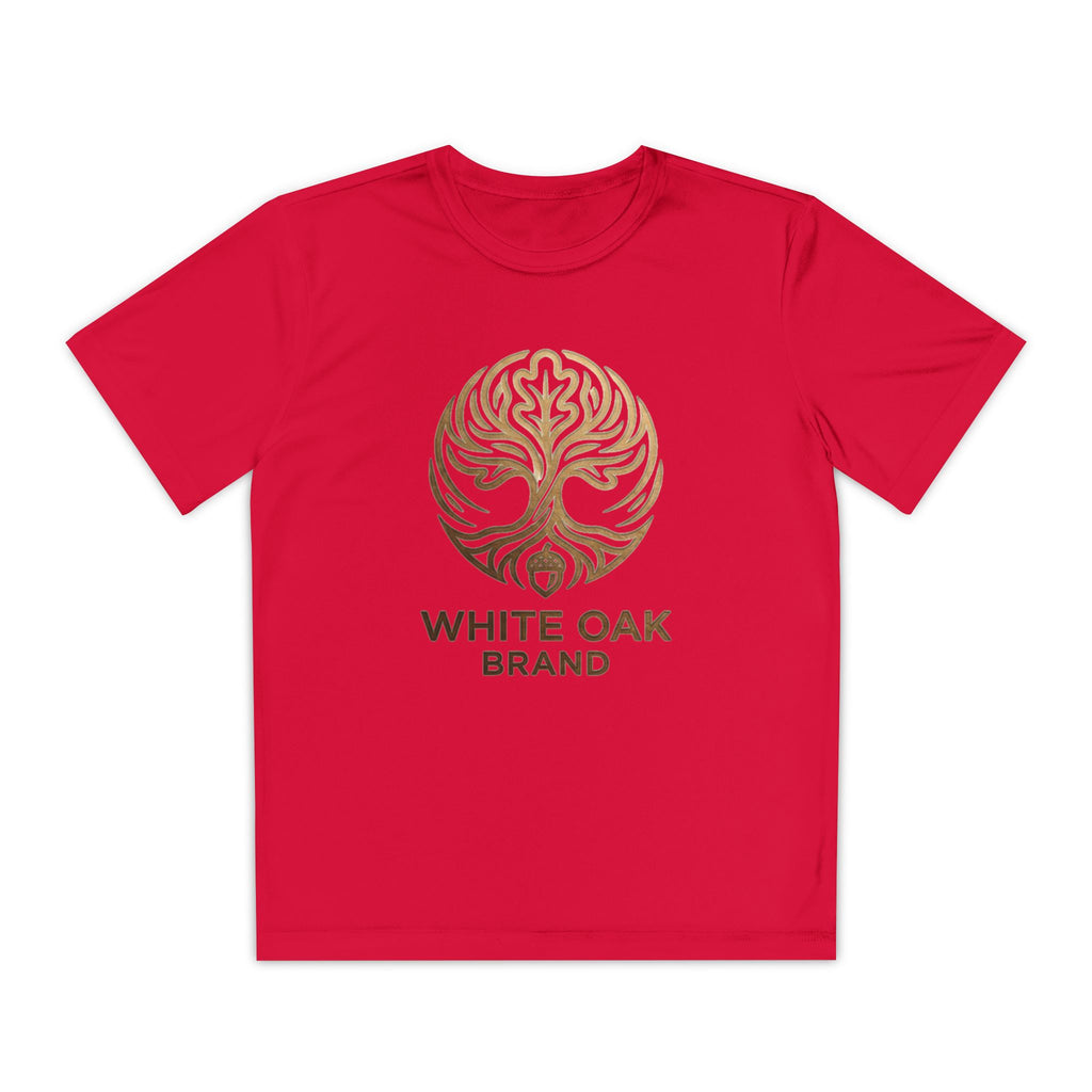 White Oak Brand Youth Tee — Tree Logo Athletic Shirt