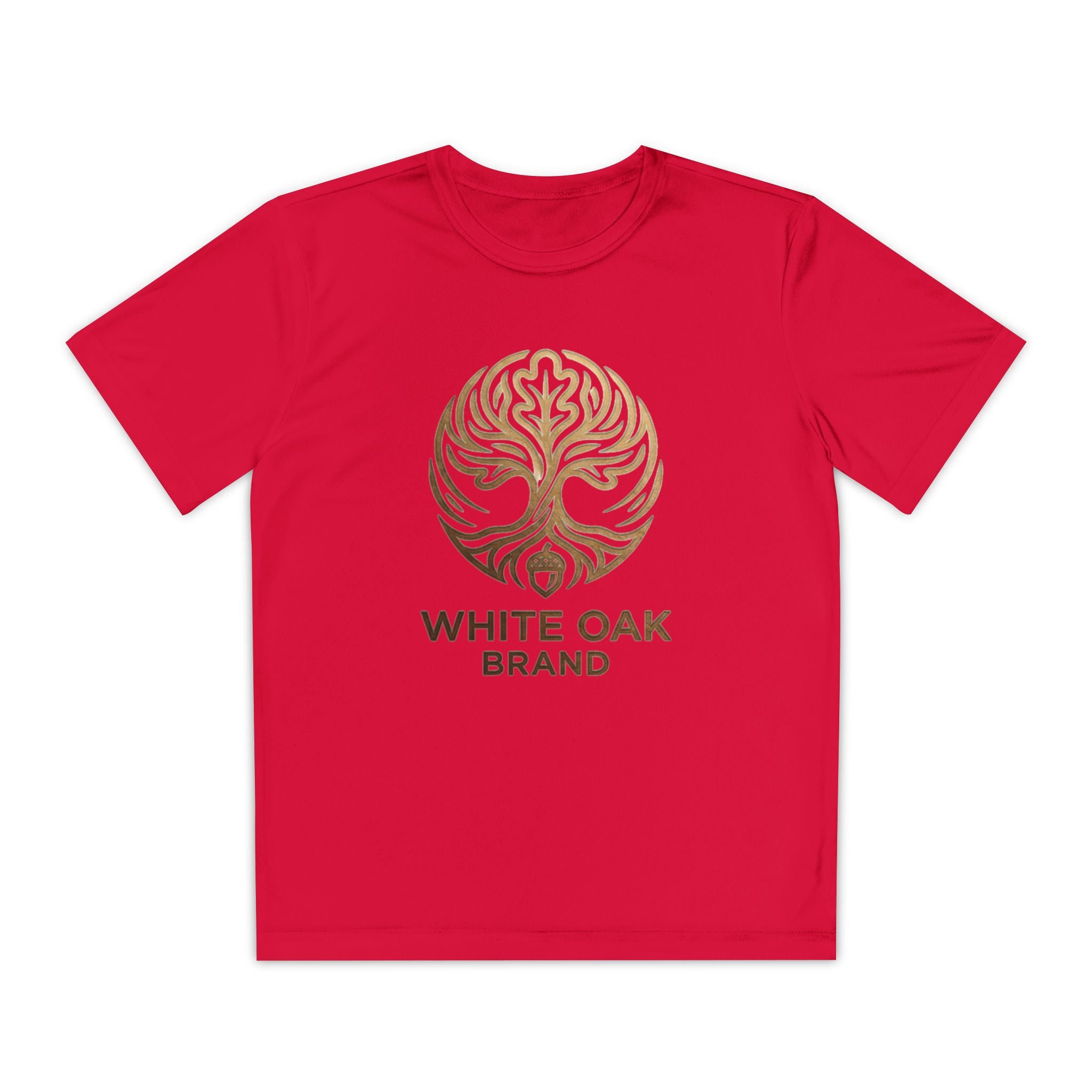 White Oak Brand Youth Tee — Tree Logo Athletic Shirt