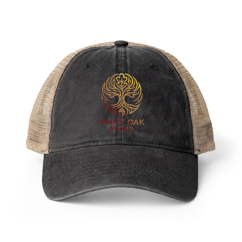 Women's Washed Mesh-Back Cap