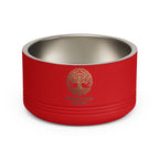 White Oak Brand Stainless Pet Bowl — 18oz Ceramic-Look Metal Dog & Cat Dish