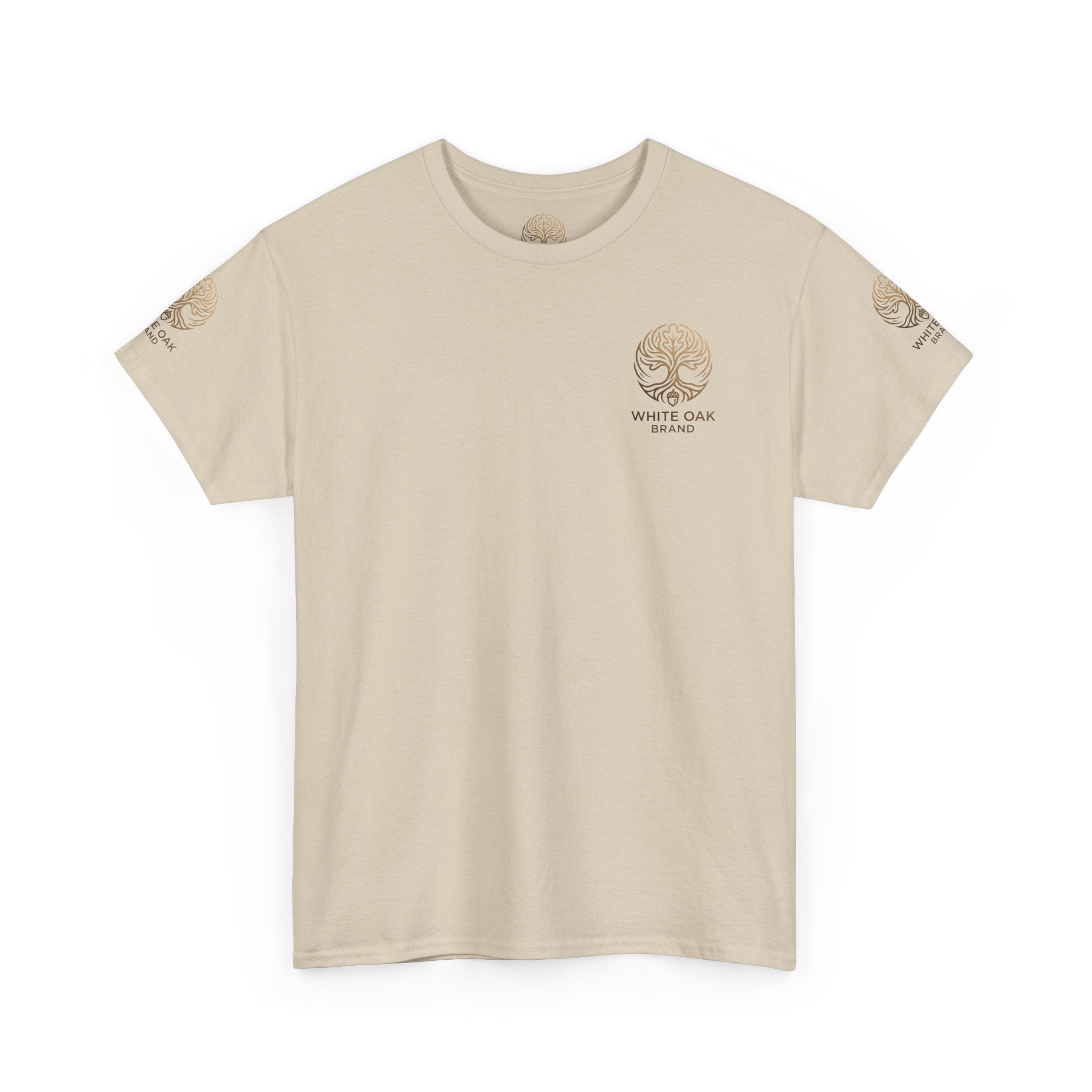 Vintage Truck Graphic Tee – WhiteOakBrand “Land of the Free” Cotton T-Shirt