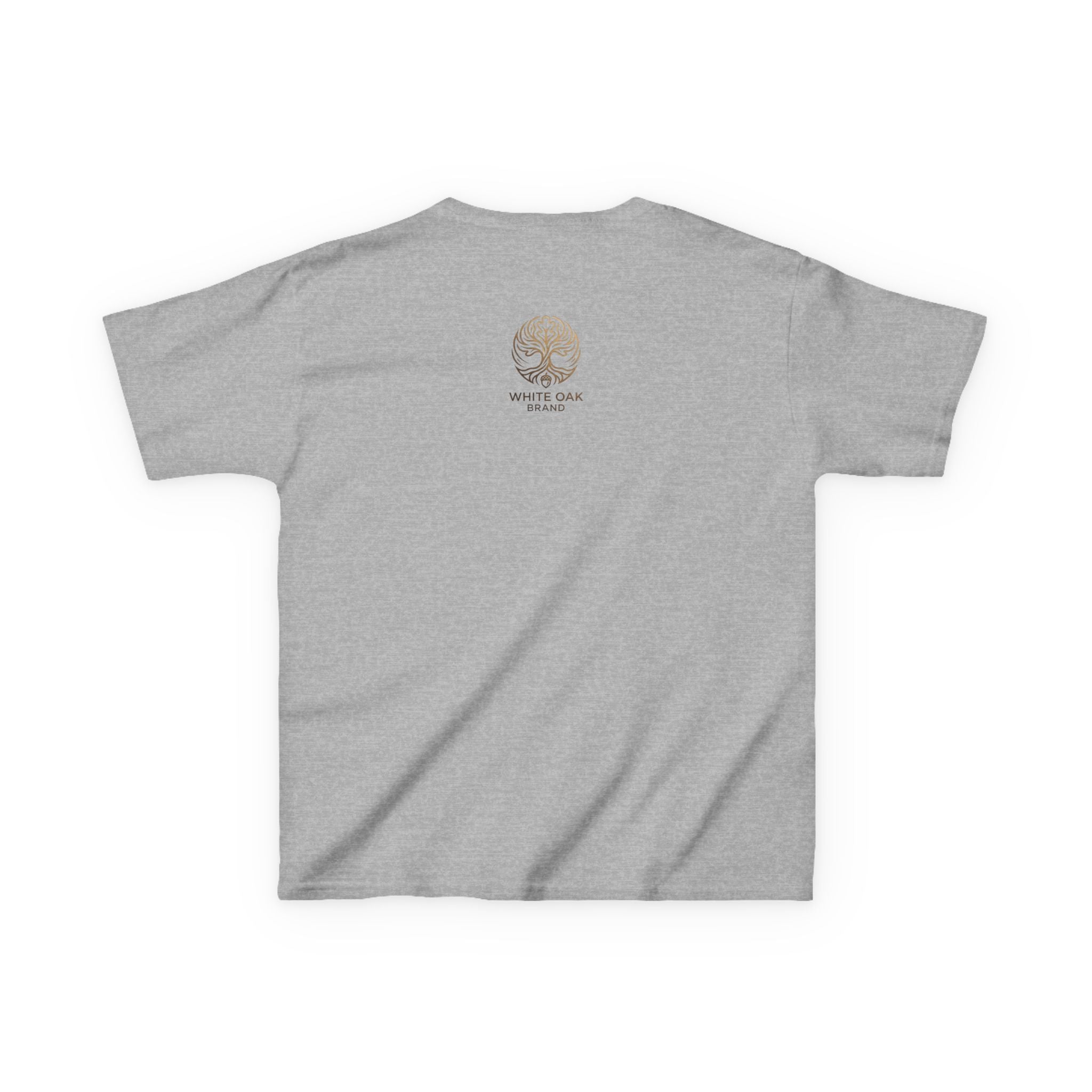 Kids White Oak Tree Tee – Vintage Botanical Tree Graphic Shirt