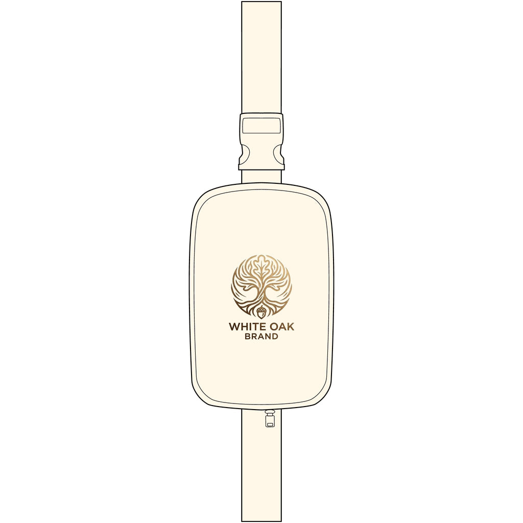 Embroidered Explorer Sling Bag – White Oak Tree Logo Crossbody