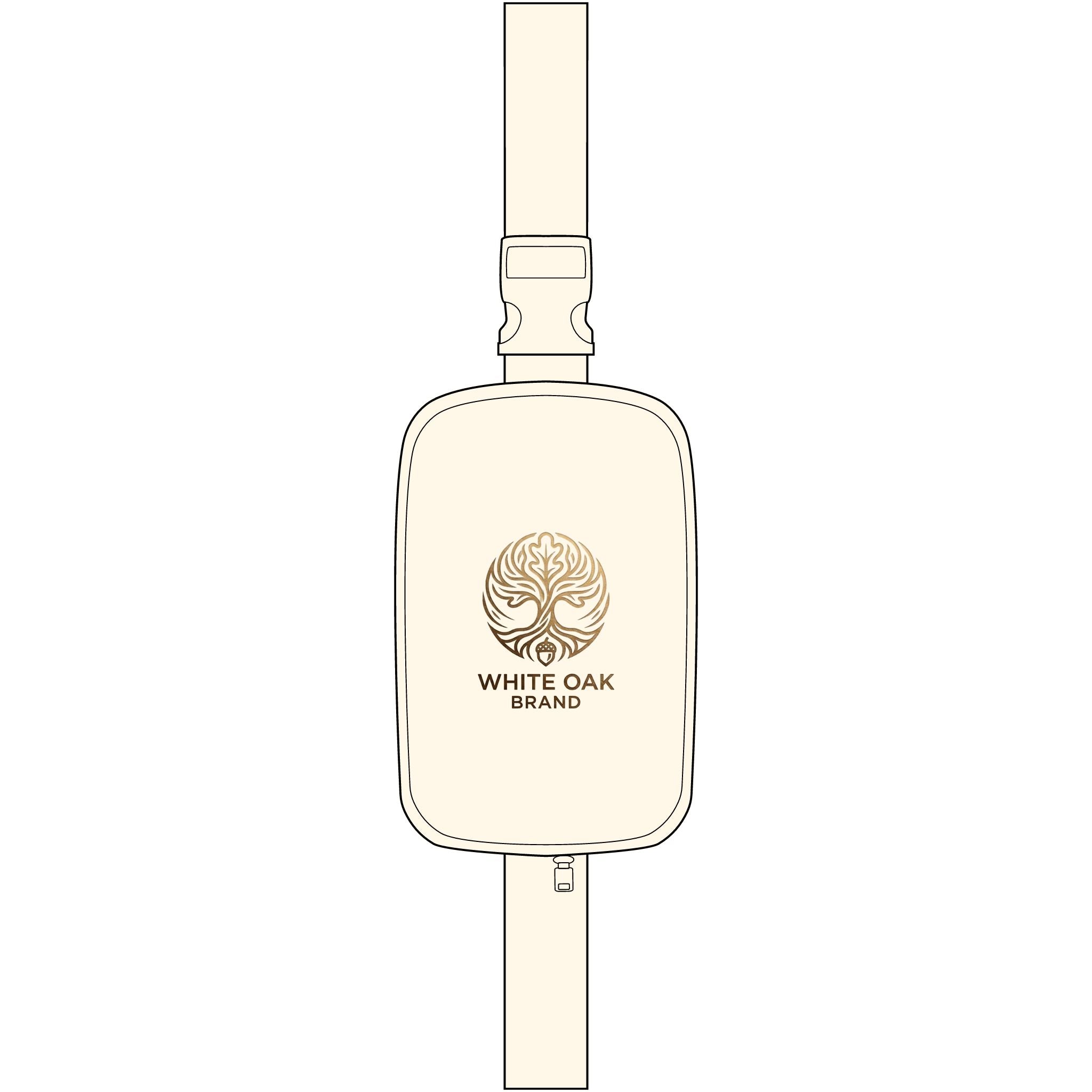 Embroidered Explorer Sling Bag – White Oak Tree Logo Crossbody