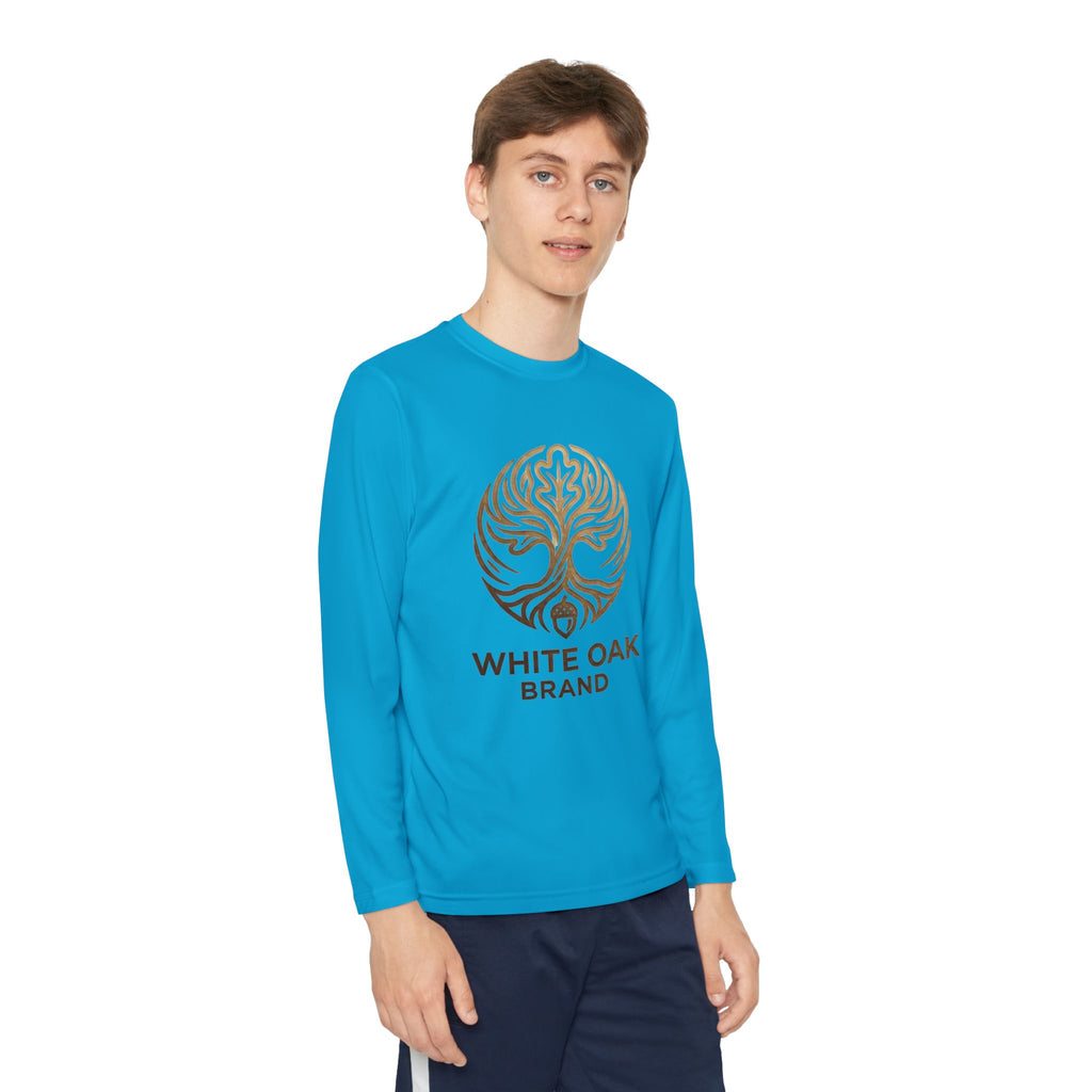 White Oak Logo Youth Long Sleeve Tee