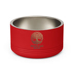 White Oak Brand Stainless Pet Bowl — 18oz Ceramic-Look Metal Dog & Cat Dish