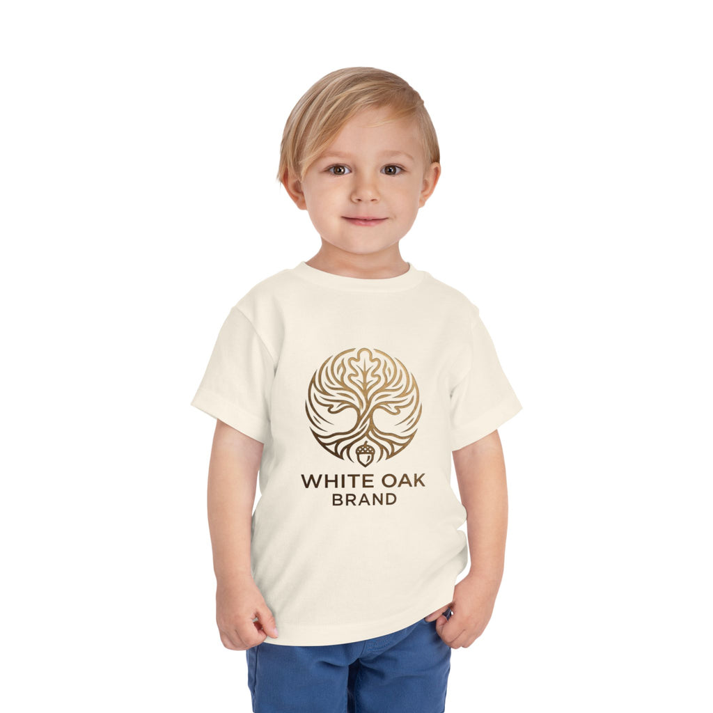 Toddler Tee — White Oak Brand Logo Kids' Short Sleeve Shirt