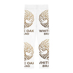 Kids Leggings — White Oak Brand Logo All-Over Print