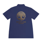White Oak Brand Men's Polo — Embroidered Tree Logo Performance Shirt