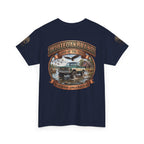 Vintage Truck Graphic Tee – WhiteOakBrand “Land of the Free” Cotton T-Shirt